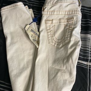 White True Religion Jeans